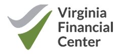 A logo of the virginia financial center.